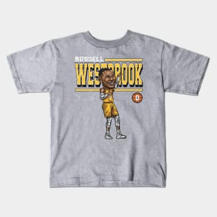 Russell Westbrook Los Angels L Cartoon Kids T-Shirt